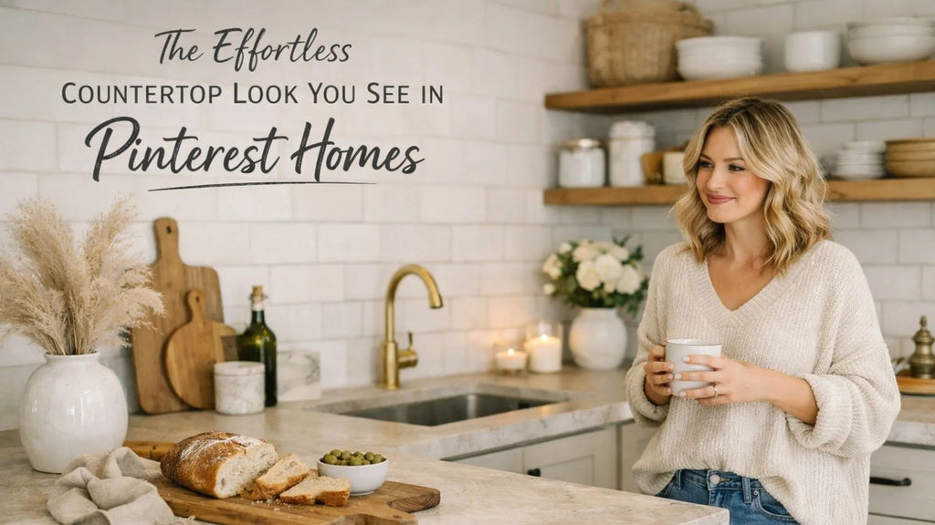 The Effortless Countertop Look You See in Pinterest Homes