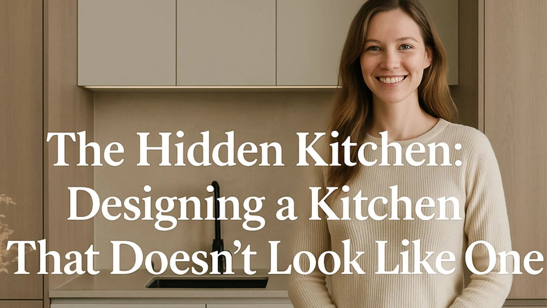 The Hidden Kitchen: Designing a Kitchen That Doesn’t Look Like One