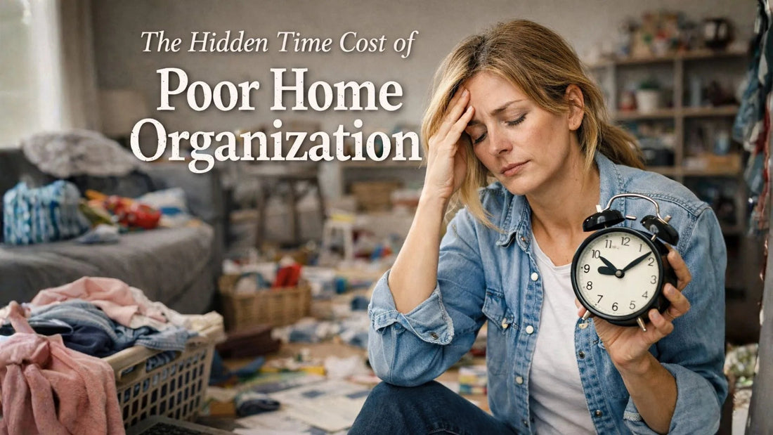 The Hidden Time Cost of Poor Home Organization