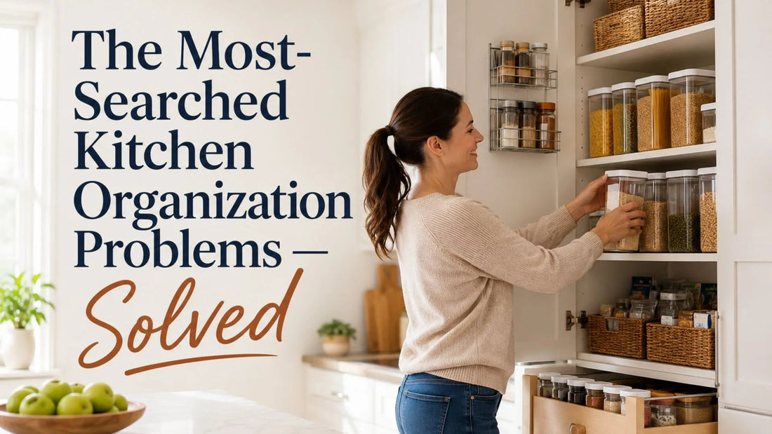 The Most-Searched Kitchen Organization Problems — Solved