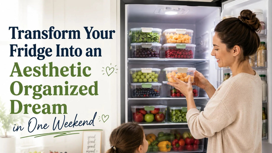 Transform Your Fridge Into an Aesthetic Organized Dream in One Weekend