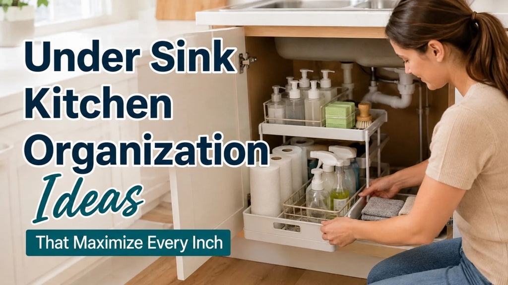 Under Sink Kitchen Organization Ideas That Maximize Every Inch