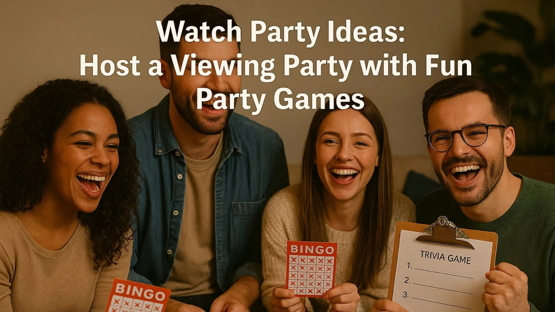 Watch Party Ideas: Host a Viewing Party with Fun Party Games