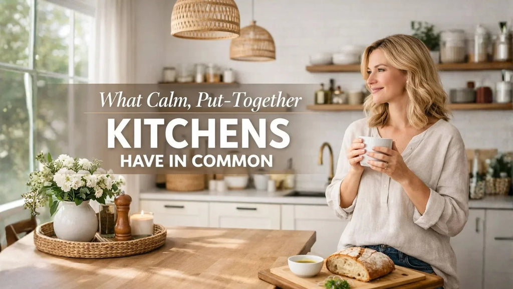 What Calm, Put-Together Kitchens Have in Common