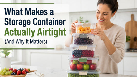 What Makes a Storage Container Actually Airtight (And Why It Matters)