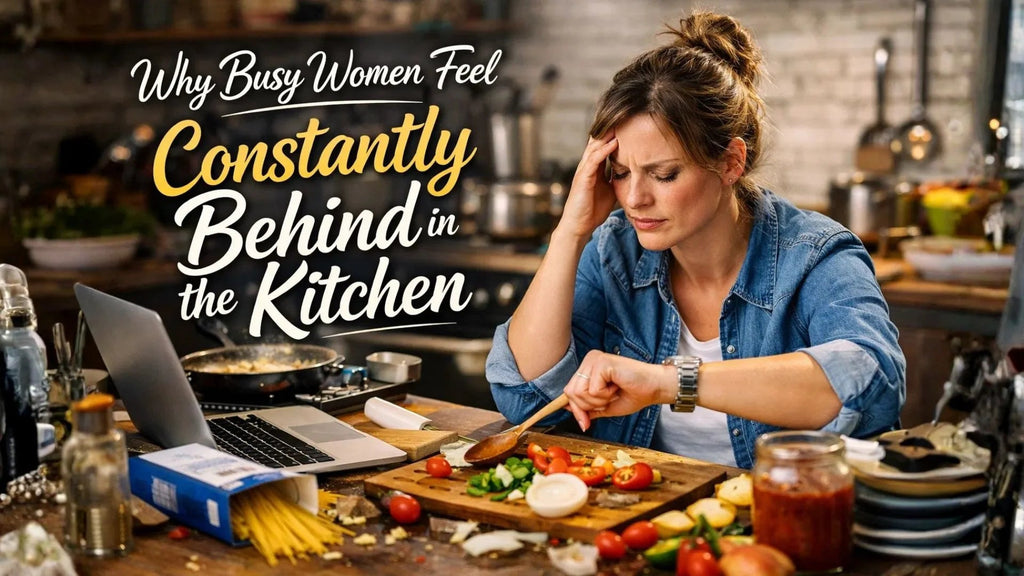 Why Busy Women Feel Constantly Behind in the Kitchen