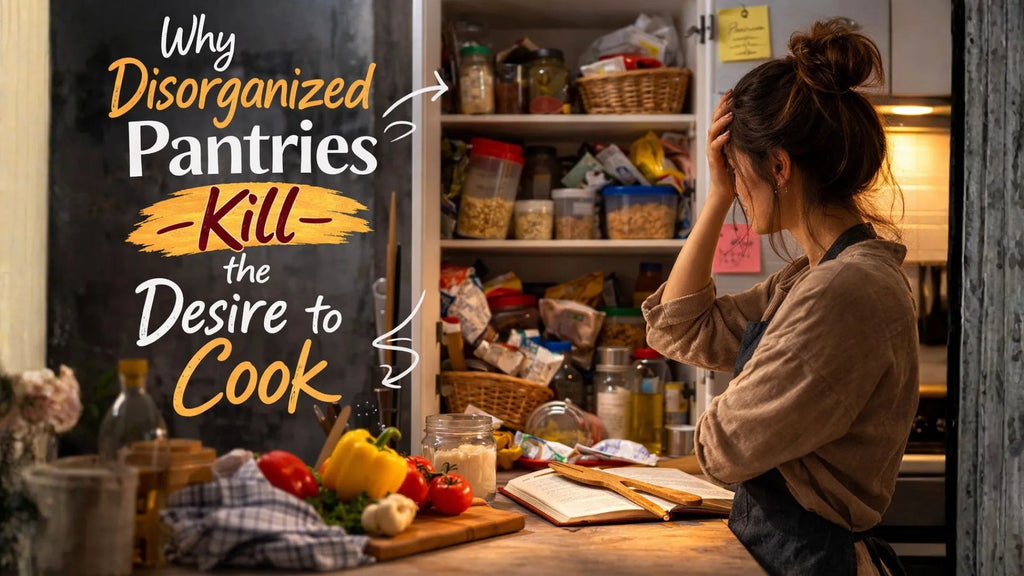Why Disorganized Pantries Kill the Desire to Cook