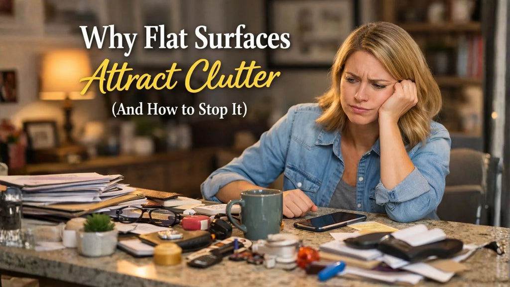 Why Flat Surfaces Attract Clutter (And How to Stop It)