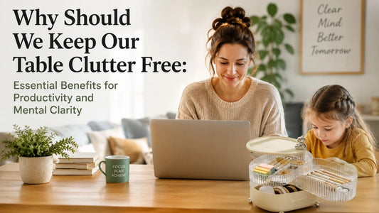 Why Should We Keep Our Table Clutter Free: Essential Benefits for Productivity and Mental Clarity
