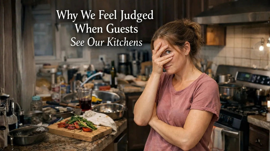 Why We Feel Judged When Guests See Our Kitchens