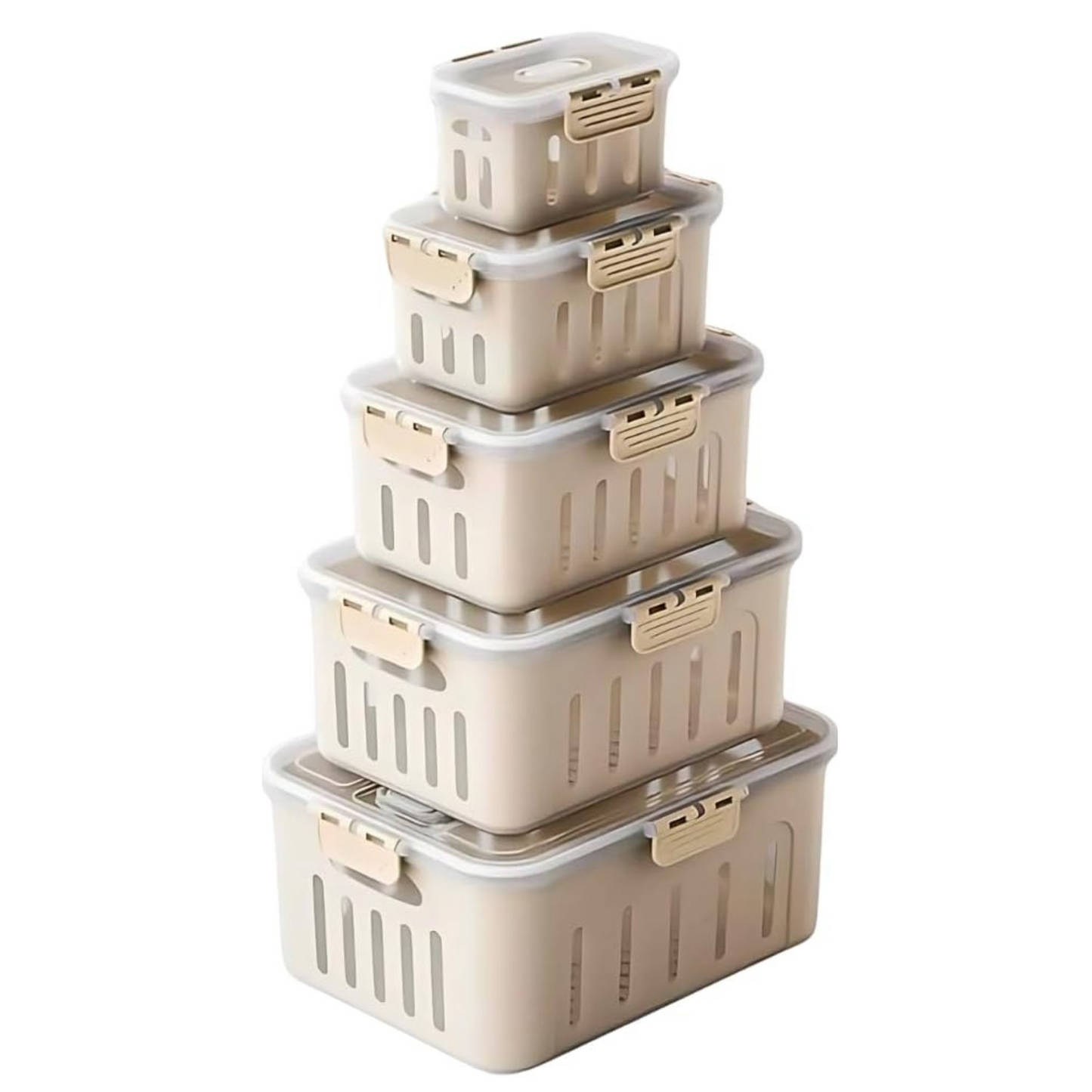 5-Piece Fridge Storage Containers