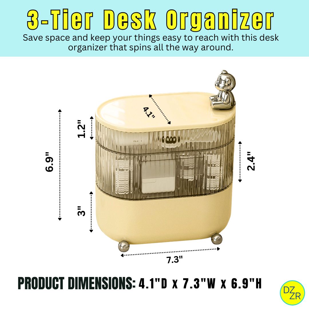 3-Tier Desk Organizer