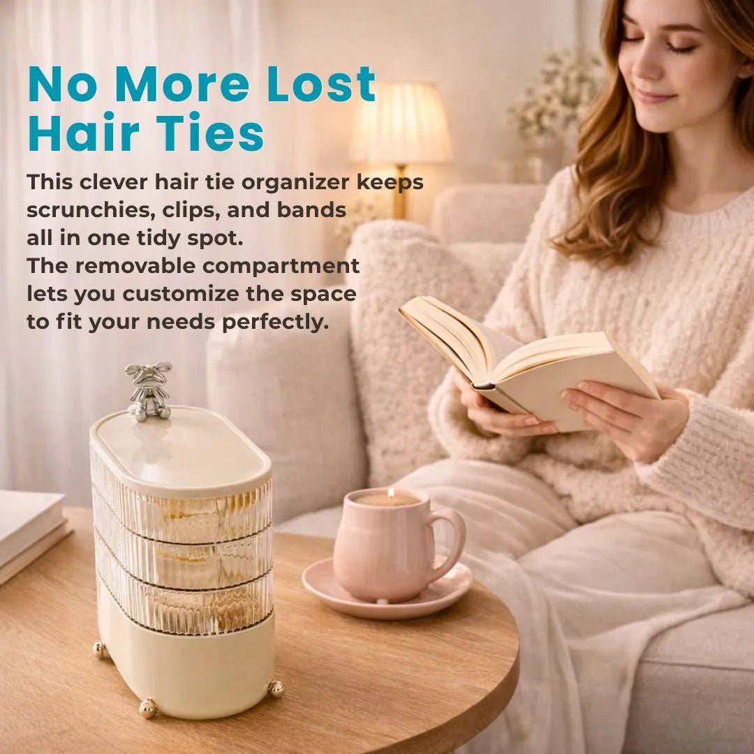 3-Tier Rotating Desk Organizer