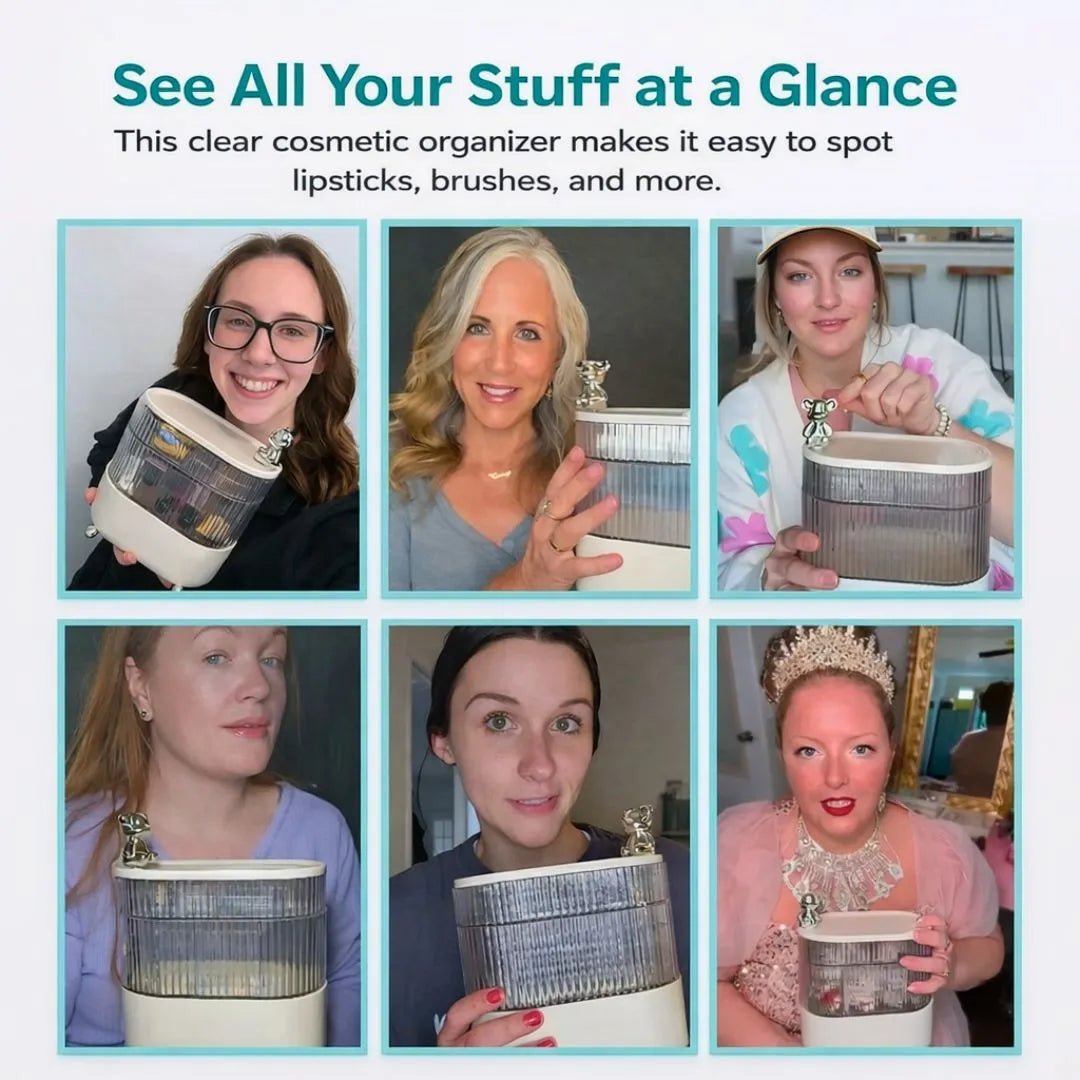 3-Tier Rotating Desk Organizer