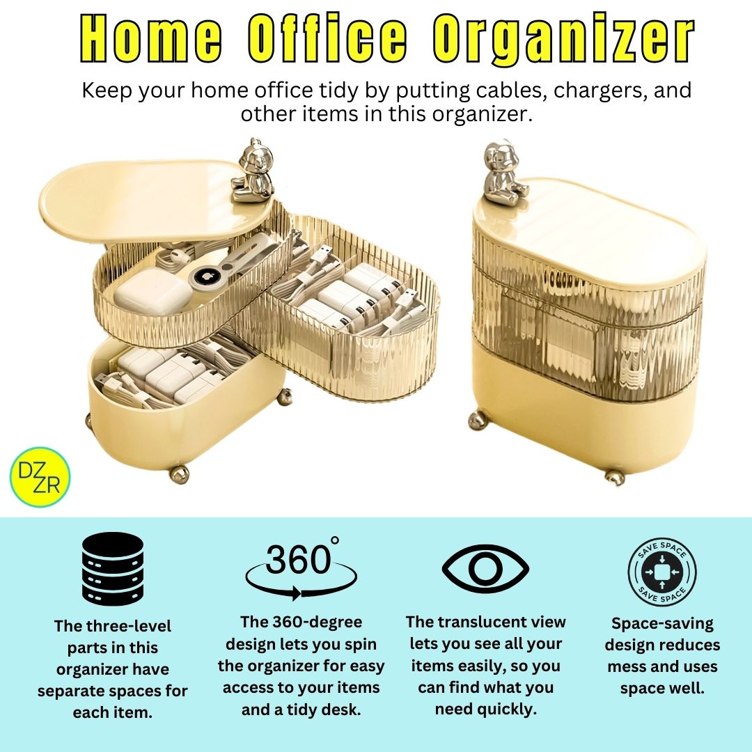 3-Tier Desk Organizer