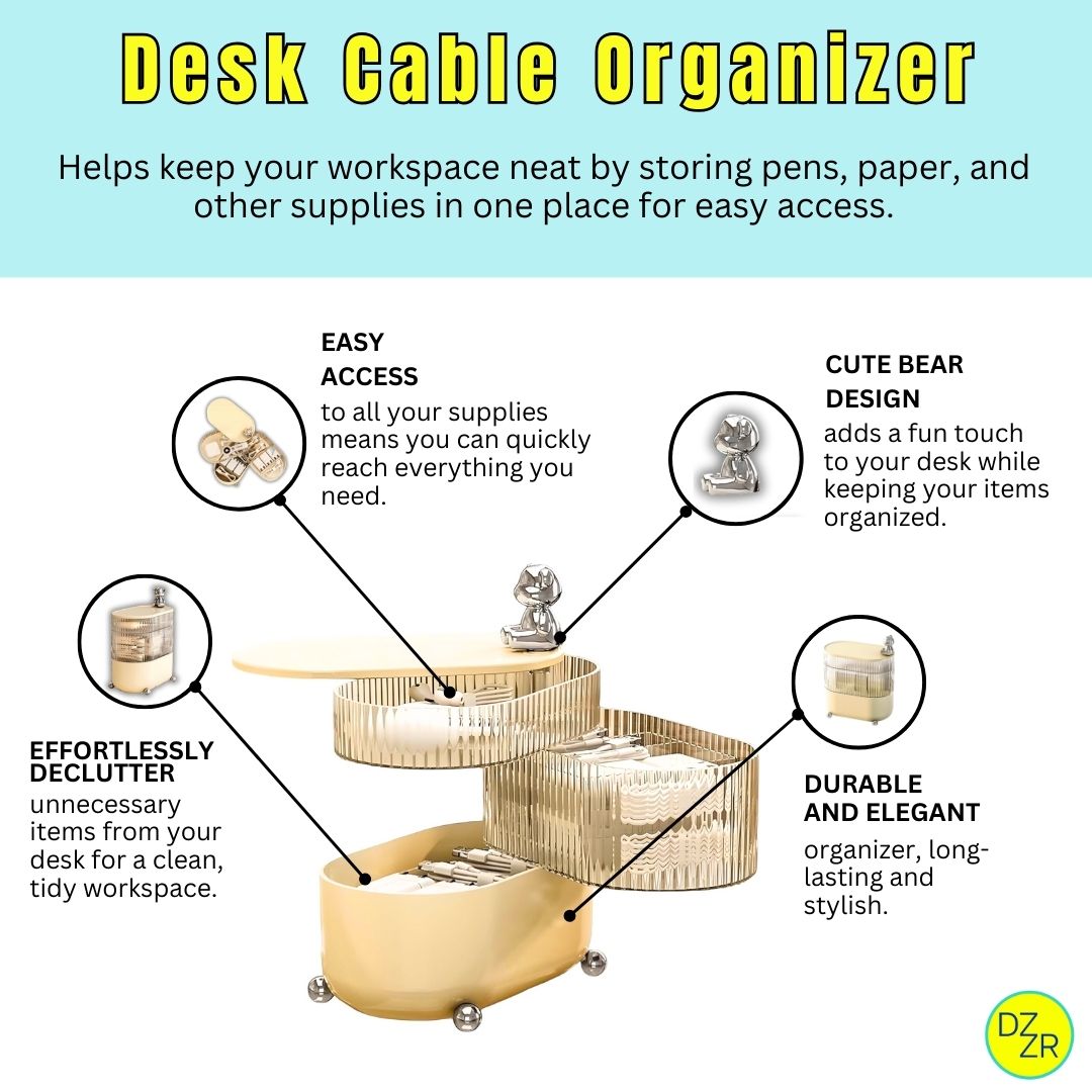 3-Tier Desk Organizer