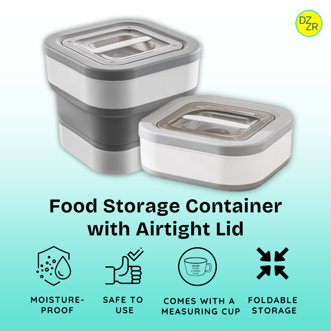 Collapsible Rice Container Storage