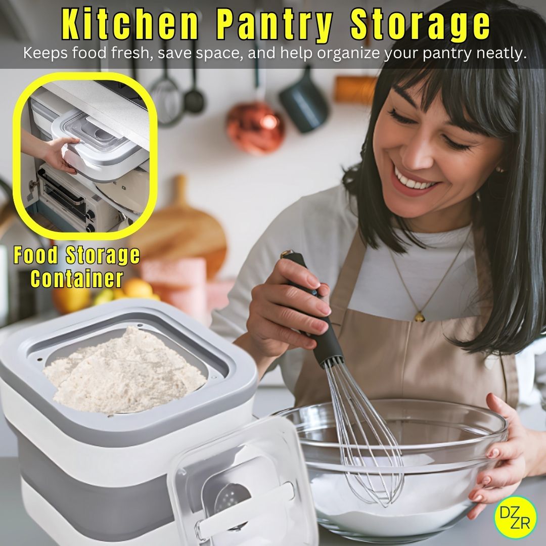 Collapsible Rice Container Storage