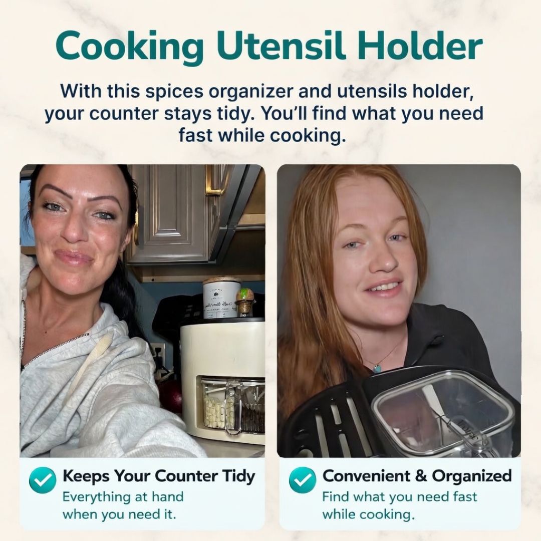 Rotating Kitchen Organizer