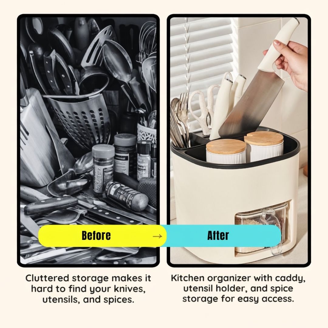 Rotating Kitchen Organizer