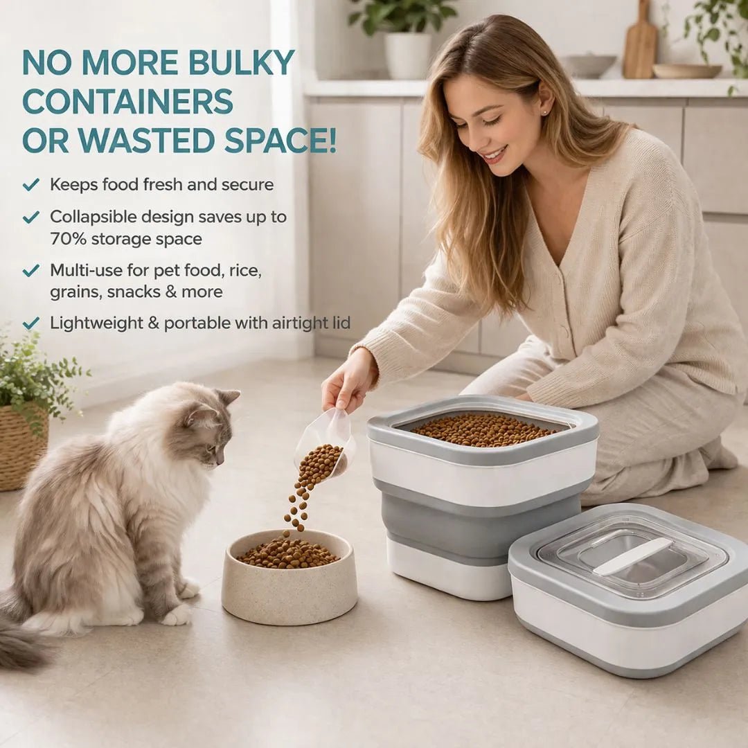 Collapsible Food Storage Container